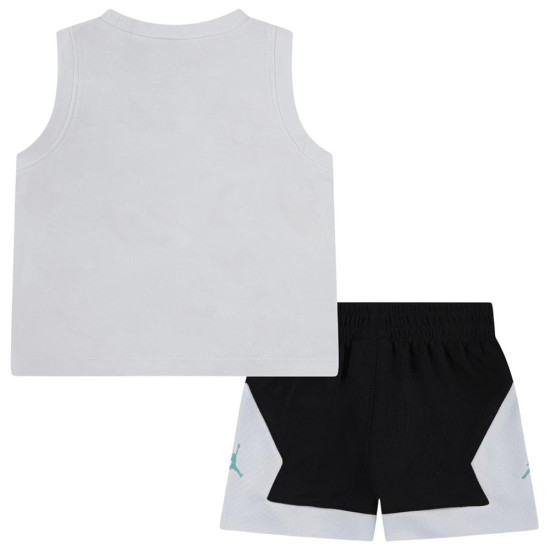 Jordan Βρεφικό σετ 23 MashUp Tank Mesh Tee and Shorts Jordan Βρεφικό σετ 23 MashUp Tank Mesh Tee and Shorts